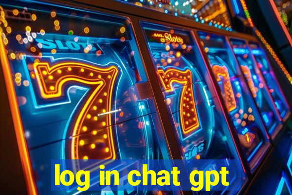 log in chat gpt